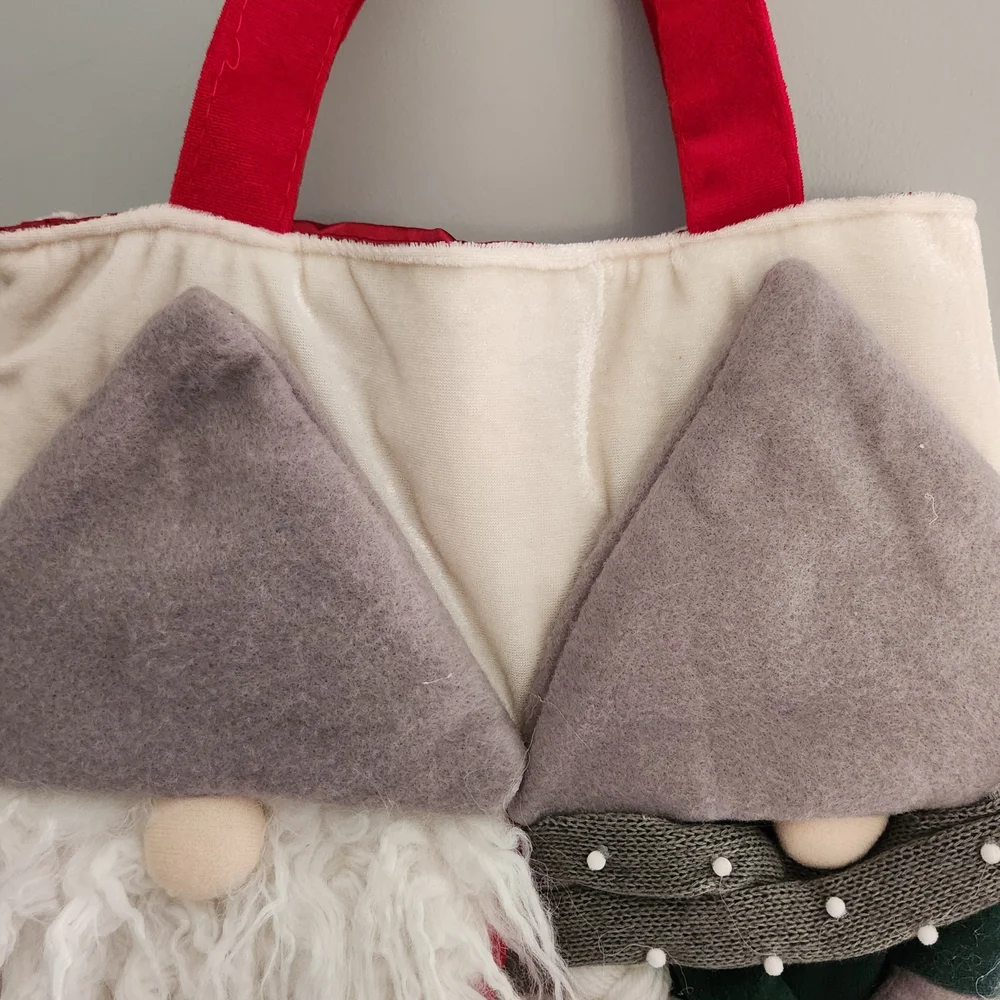 Pottery Barn Gnome Two Bottle Gift Bag